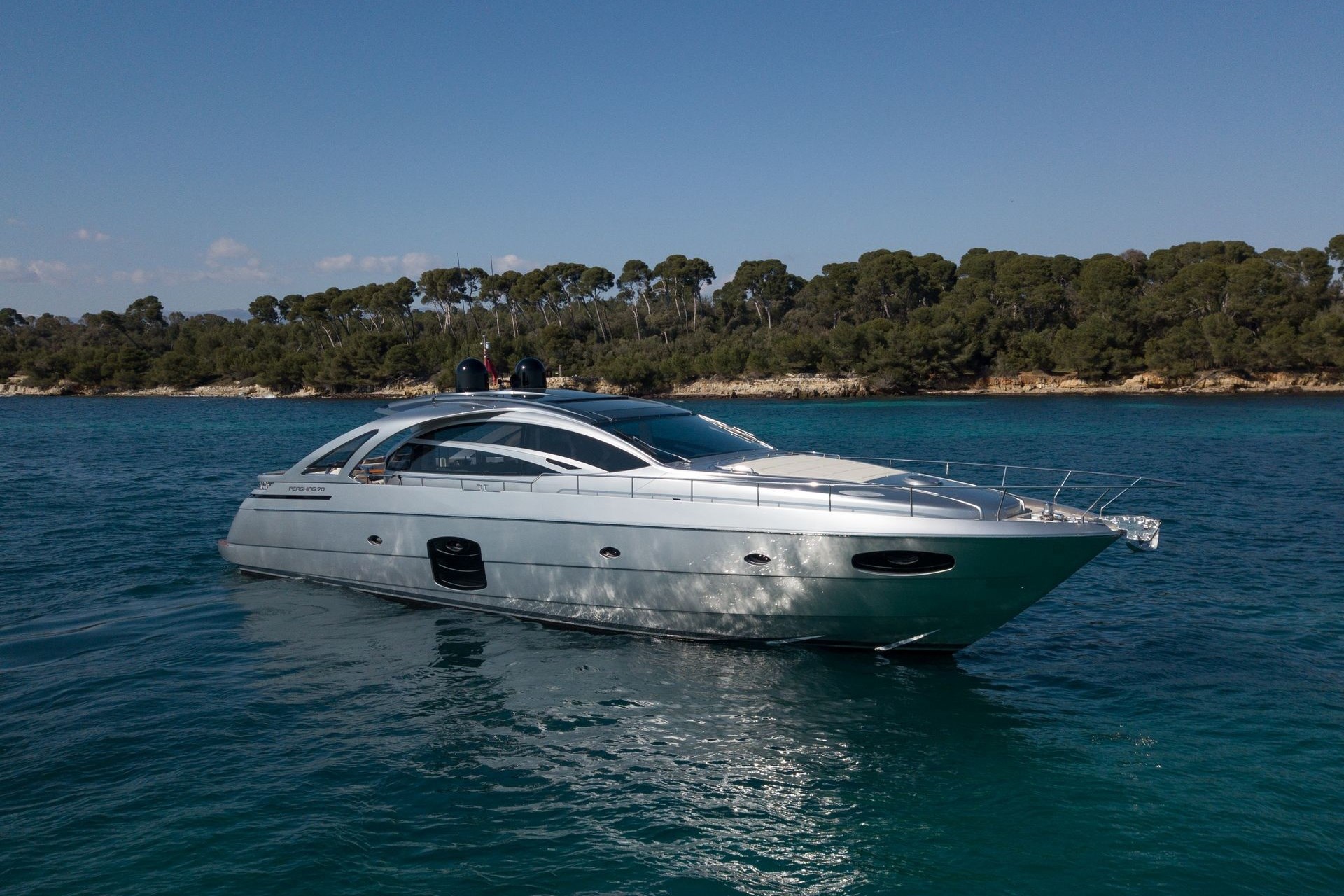 PERSHING 70 yacht for charter French Riviera - Talamare