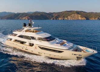 SANLORENZO 126 YACHT FOR CHARTER